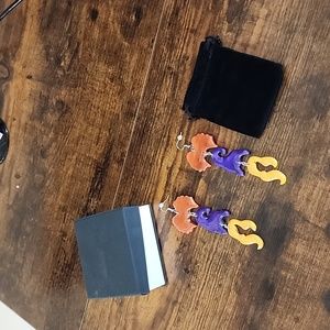 Hocus Pocus Homemade Earrings